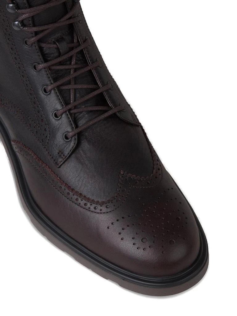 商品hogan|Hogan H393 Ankle Lace-Up Boots,价格¥2882,第4张图片详细描述
