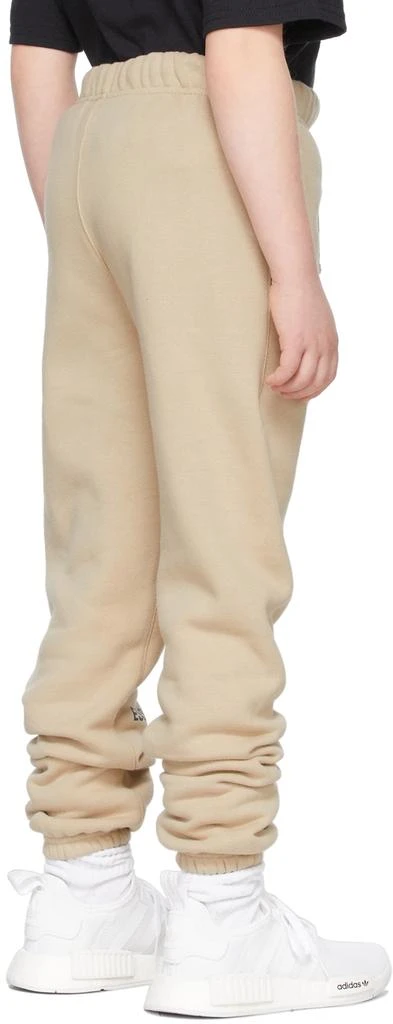 商品Essentials|SSENSE Exclusive Kids Beige Fleece Lounge Pants,价格¥371,第4张图片详细描述