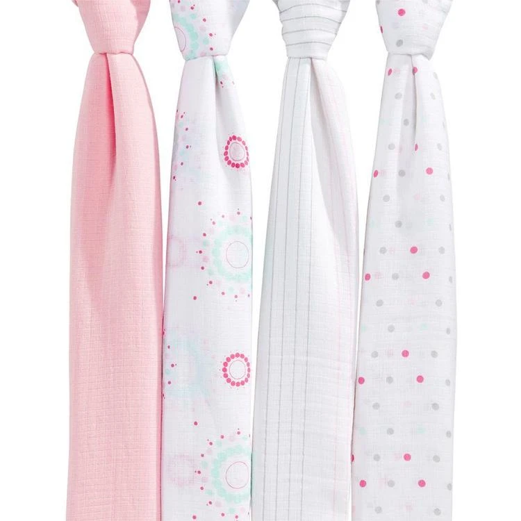 商品aden + anais|4-Pk. Swaddle Blankets, Baby Girls,价格¥210,第3张图片详细描述