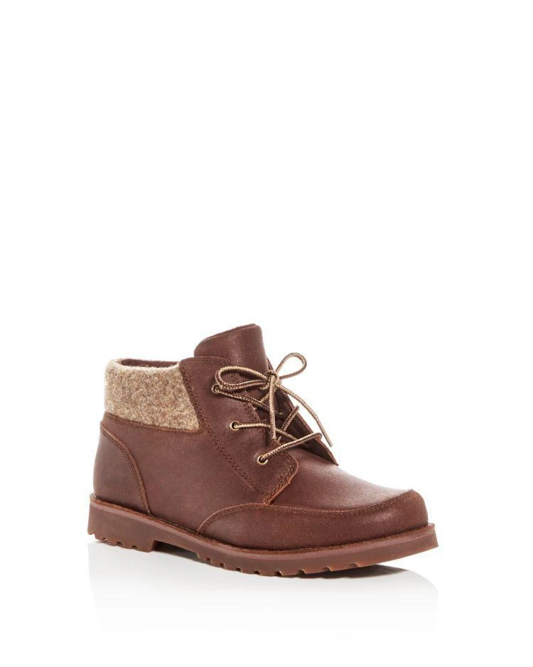 商品UGG|Boys' Orin Nubuck Leather & Wool Chukka Boots - Little Kid, Big Kid,价格¥318,第1张图片