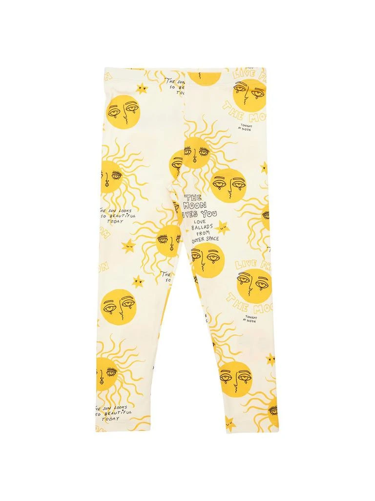 商品Mini Rodini|Moon & Sun Cotton Blend Leggings,价格¥237,第1张图片