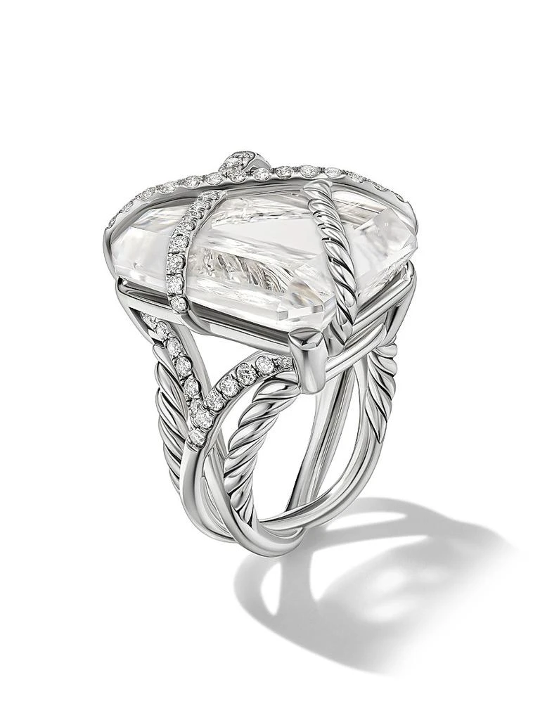 商品David Yurman|Cable Wrap Ring in Sterling Silver,价格¥23747,第2张图片详细描述