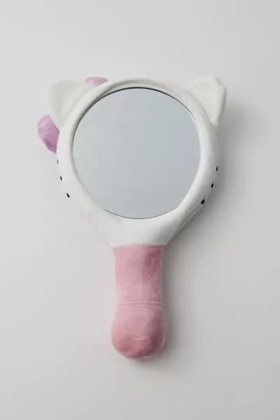 商品The Creme Shop|The Crème Shop X Sanrio Hello Kitty Plush Portable Mirror,价格¥150,第3张图片详细描述