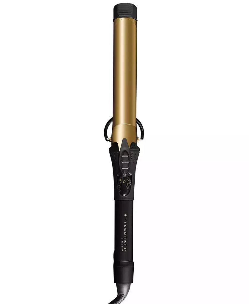 商品StyleCraft Professional|24K Gold Hair Style Stix Long Spring Curling Iron 1.25" Inch,价格¥489,第1张图片