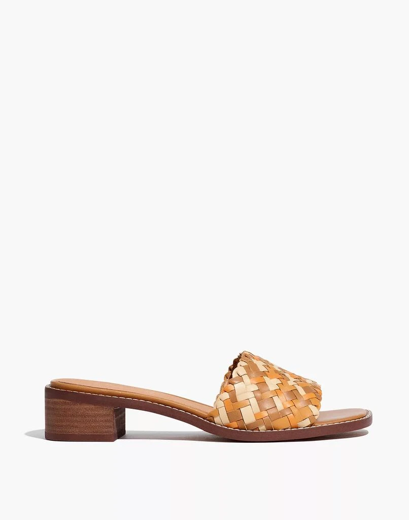 商品Madewell|The Cassady Mule in Woven Leather,价格¥317,第2张图片详细描述