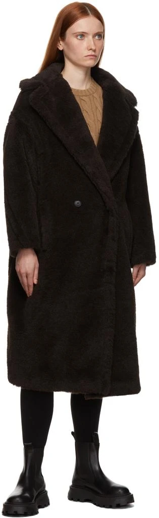 商品Max Mara|Brown Teddy Bear Coat,价格¥26268,第4张图片详细描述