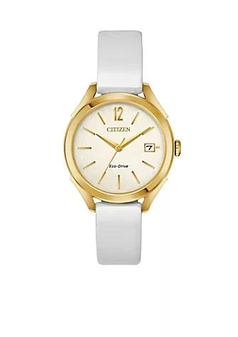 商品Citizen|Drive Leather Dial Watch,价格¥879,第1张图片