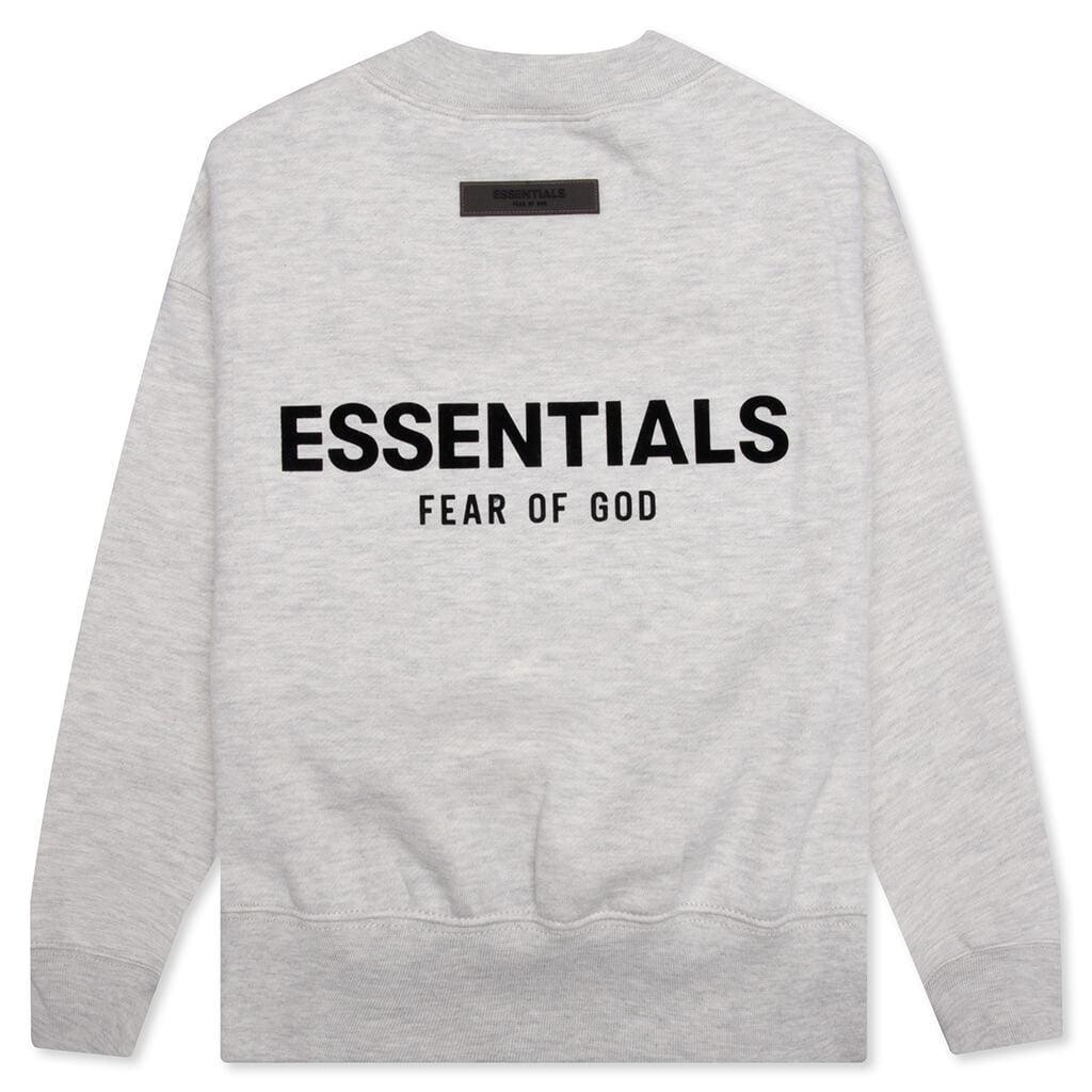 商品Essentials|Fear of God Essentials Kid's Core Crewneck - Light Oatmeal,价格¥405,第1张图片