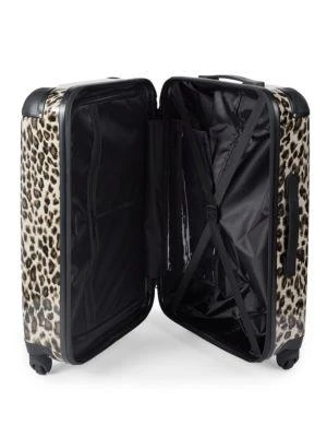 商品Rebecca Minkoff|Katie 24 Inch Leopard Print Suitcase,价格¥512,第2张图片详细描述