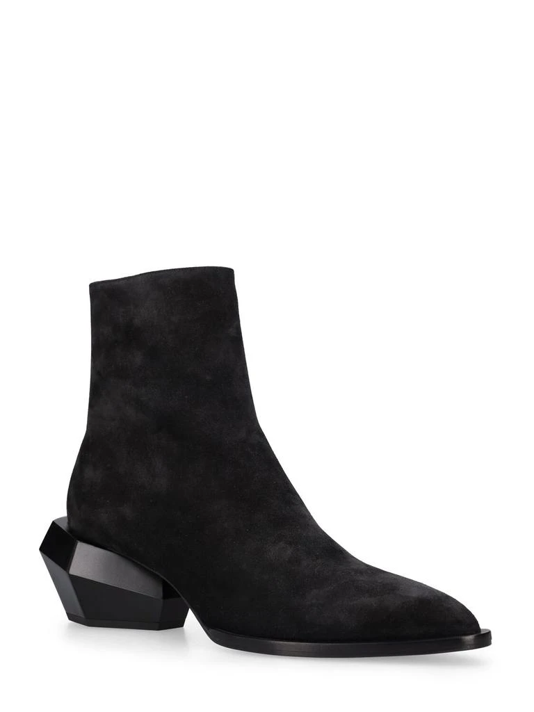 商品Balmain|Billy Suede Ankle Boots,价格¥7924,第2张图片详细描述