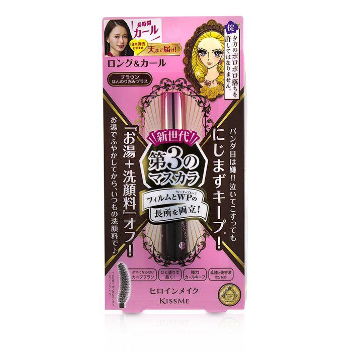 商品KISS ME|KISS ME 花漾美姬纤长卷翘防水睫毛膏 - # 02 Brown -02 Brown(6g/0.21oz),价格¥90,第2张图片详细描述