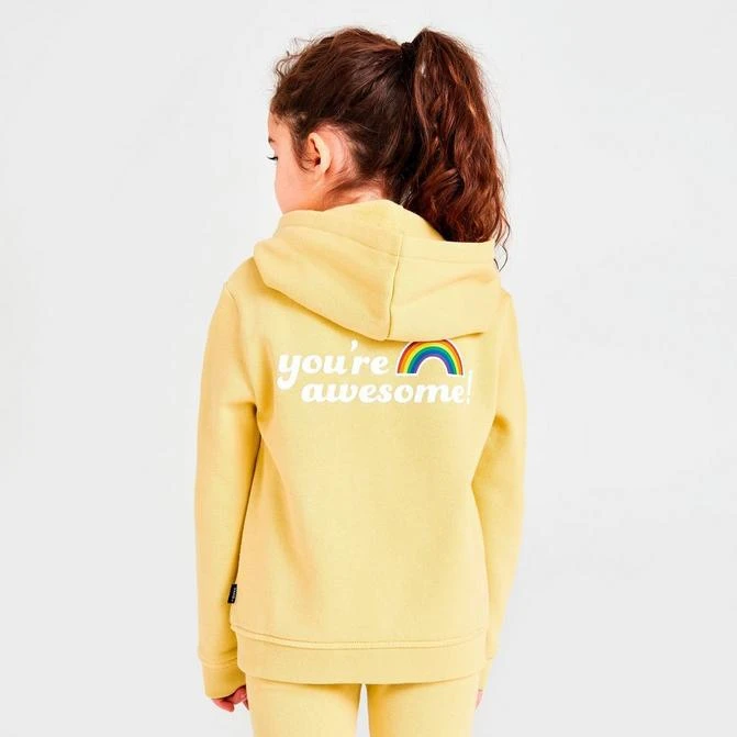 商品Vans|Toddler and Girls' Little Kids' Vans Radically Happy Full-Zip Hoodie,价格¥261,第1张图片