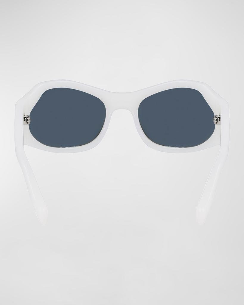 Men's SF1078S Runway Wrap Sunglasses商品第4张图片规格展示