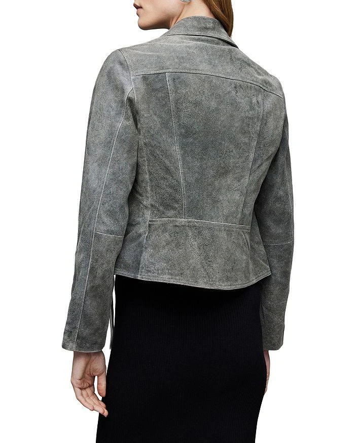 Neve Crackle Leather Biker Jacket 商品