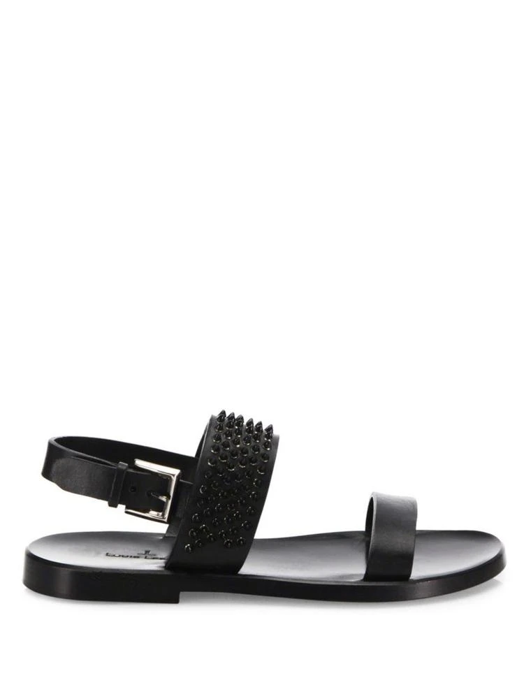 商品Louis Leeman|Studded Double Strap Leather Sandals,价格¥4611,第5张图片详细描述