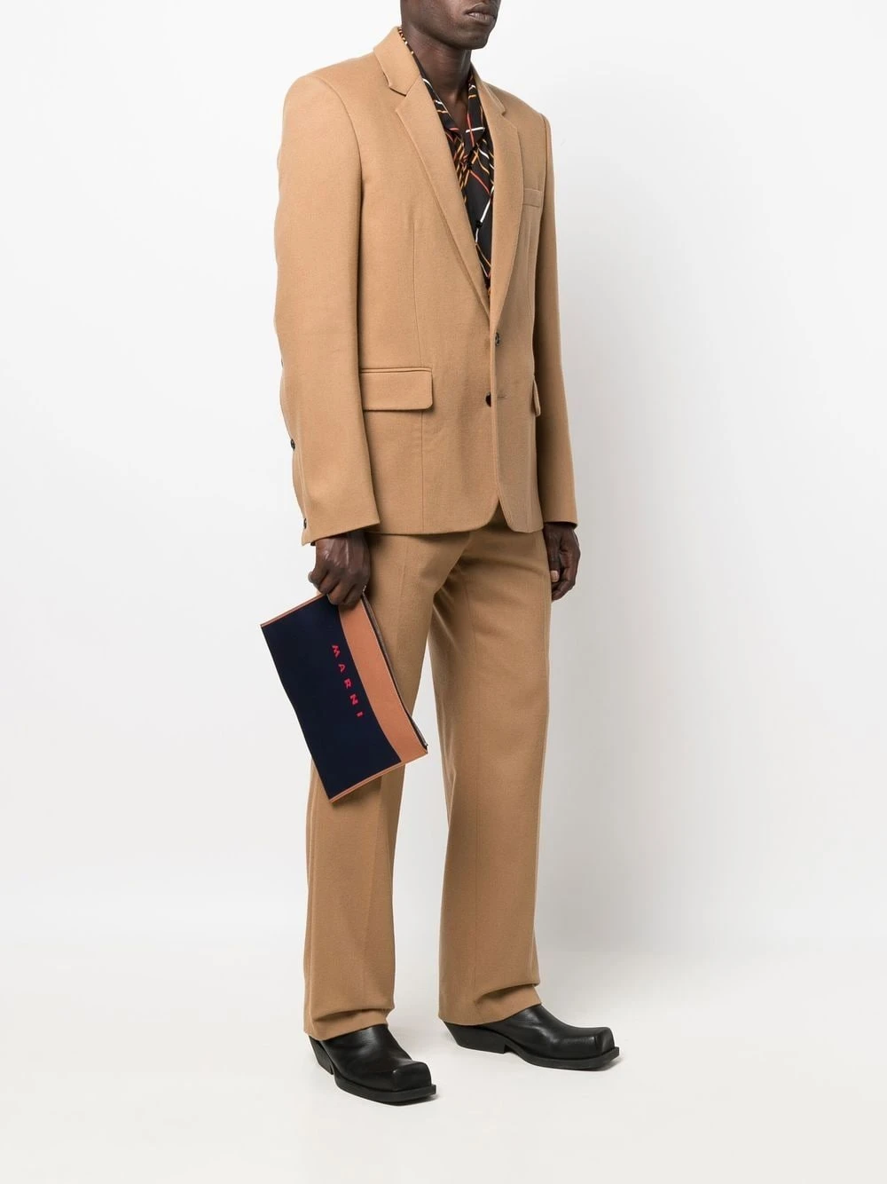 商品【商品预售7天】 Marni|Marni 男士手拿包 PHMQ0007A0P4602ZO195 蓝色,价格¥1888,第6张图片详细描述
