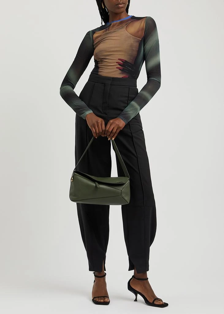 商品Loewe|Printed stretch-tulle top,价格¥5589,第4张图片详细描述