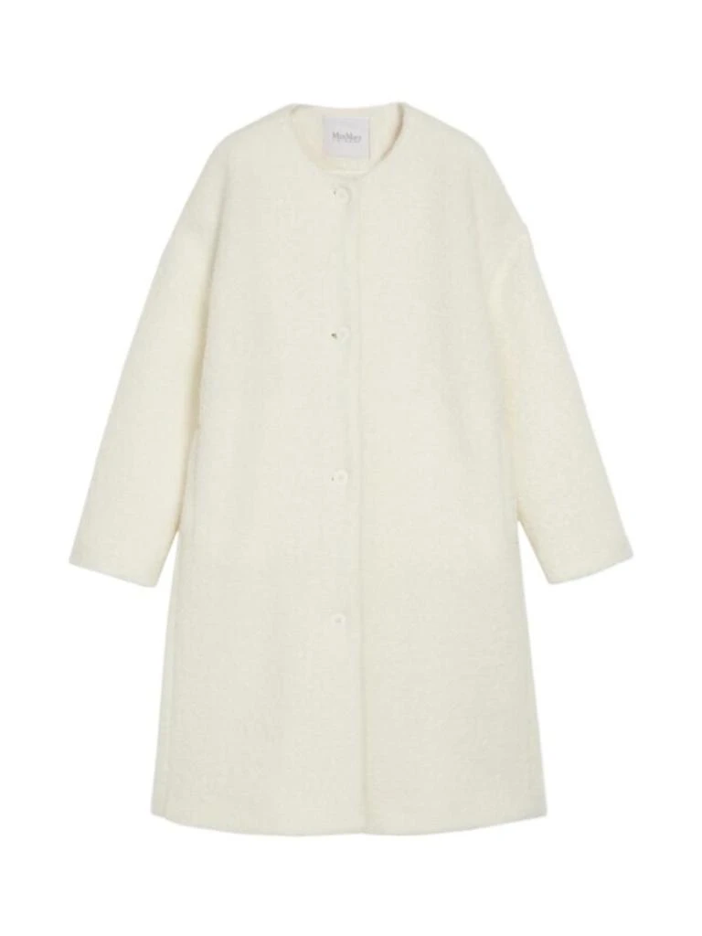 商品Weekend Max Mara|Max Mara Women&#39;s  White Other Materials Coat,价格¥2591,第1张图片