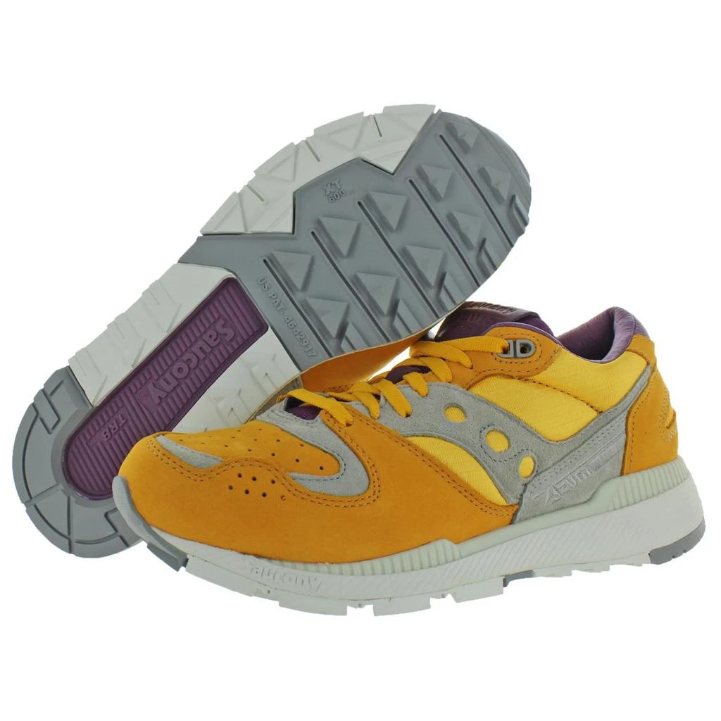 商品Saucony|Saucony Mens Azura Weathered Luxury Leather Fitness Sneakers,价格¥283,第2张图片详细描述