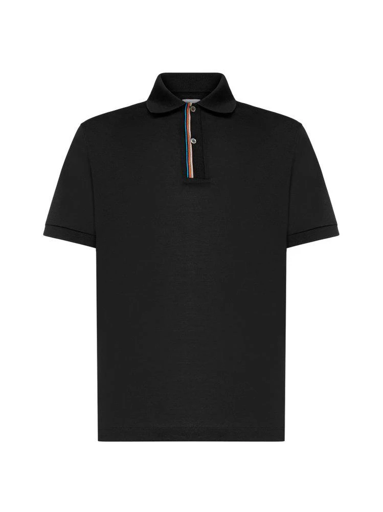 商品Paul Smith|Paul Smith Short-Sleeved Striped Trim Polo Shirt,价格¥1197,第1张图片