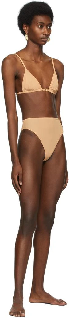 商品SKIMS|Beige Jelly Sheer Triangle Bralette,价格¥319,第4张图片详细描述