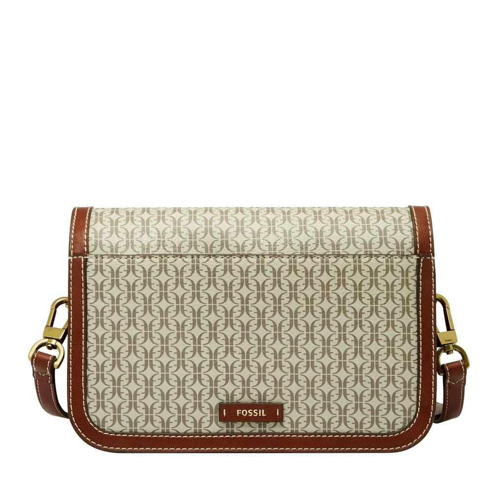 商品Fossil|Fossil Women's Ainsley Printed PVC Flap Crossbody,价格¥834,第3张图片详细描述