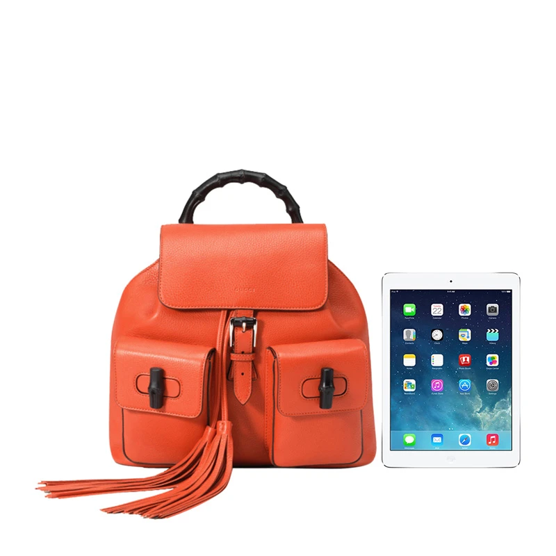 GUCCI 橙色女士双肩包 370833-A7M0N-6525 商品