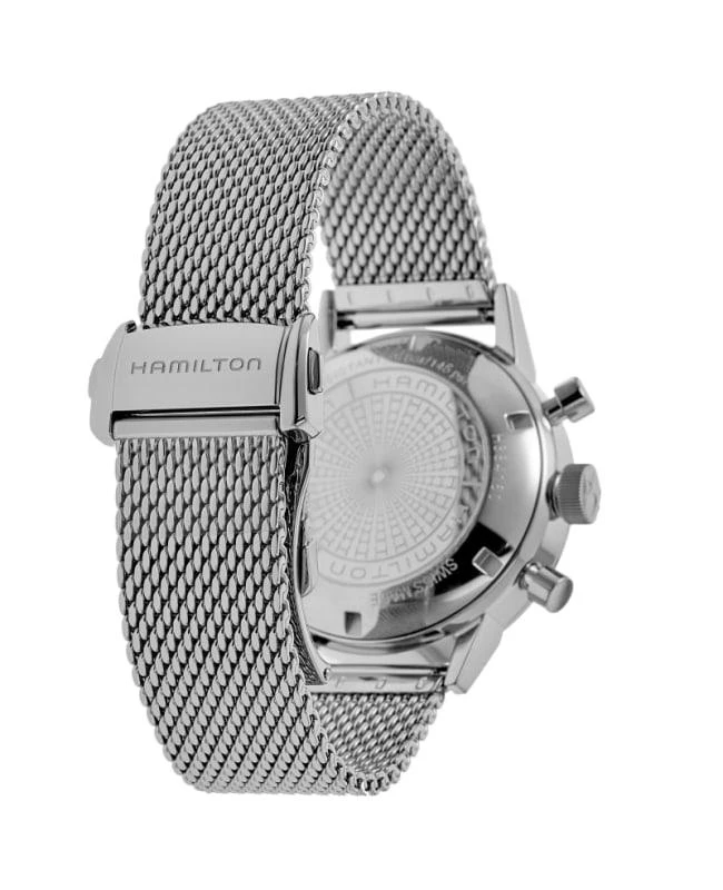 商品Hamilton|Hamilton American Classic INTRA-MATIC AUTO Green Chronograph Dial Men's Watch H38416160,价格¥12887,第4张图片详细描述