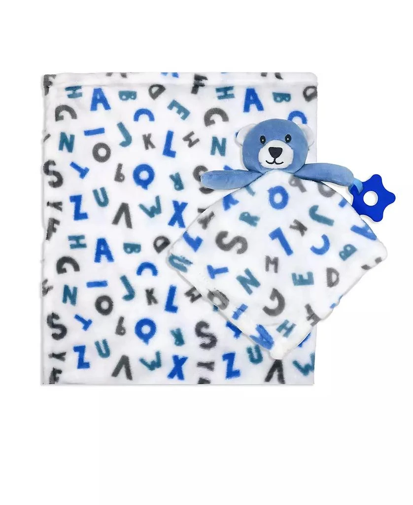 商品3 Stories Trading|Baby Boys or Baby Girls Blanket, Nunu and Teether, 3 Piece Set,价格¥190,第1张图片