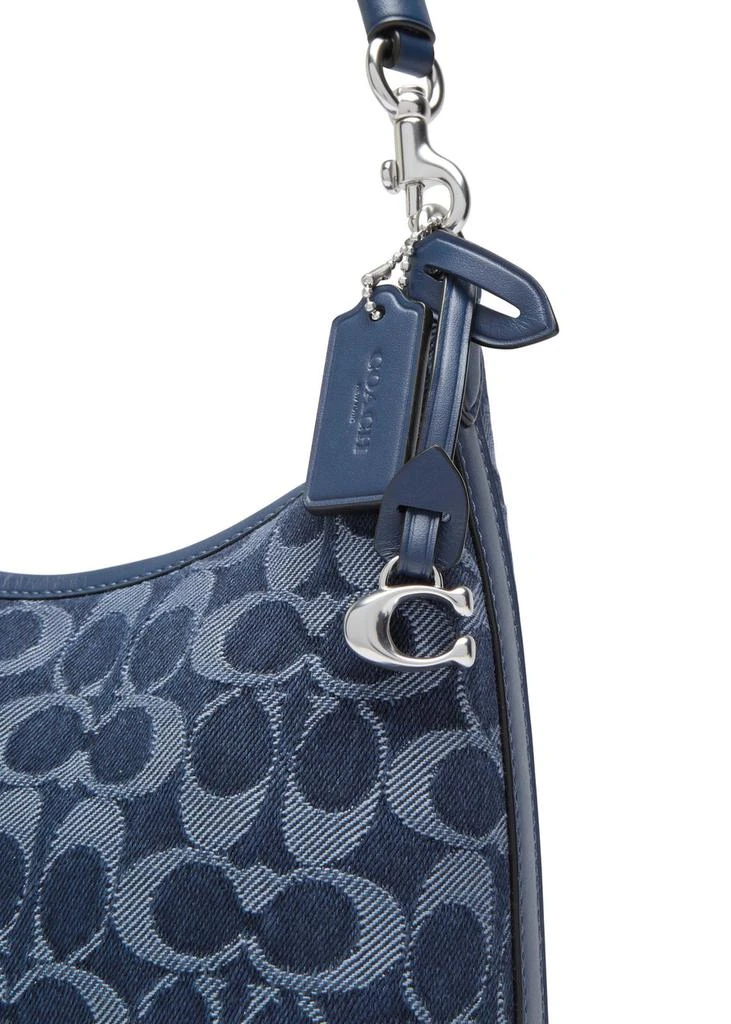 商品Coach|Juliet logo-monogrammed denim shoulder bag,价格¥4258,第3张图片详细描述