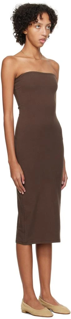 商品Gil Rodriguez|Brown 'The Tube' Midi Dress,价格¥899,第2张图片详细描述