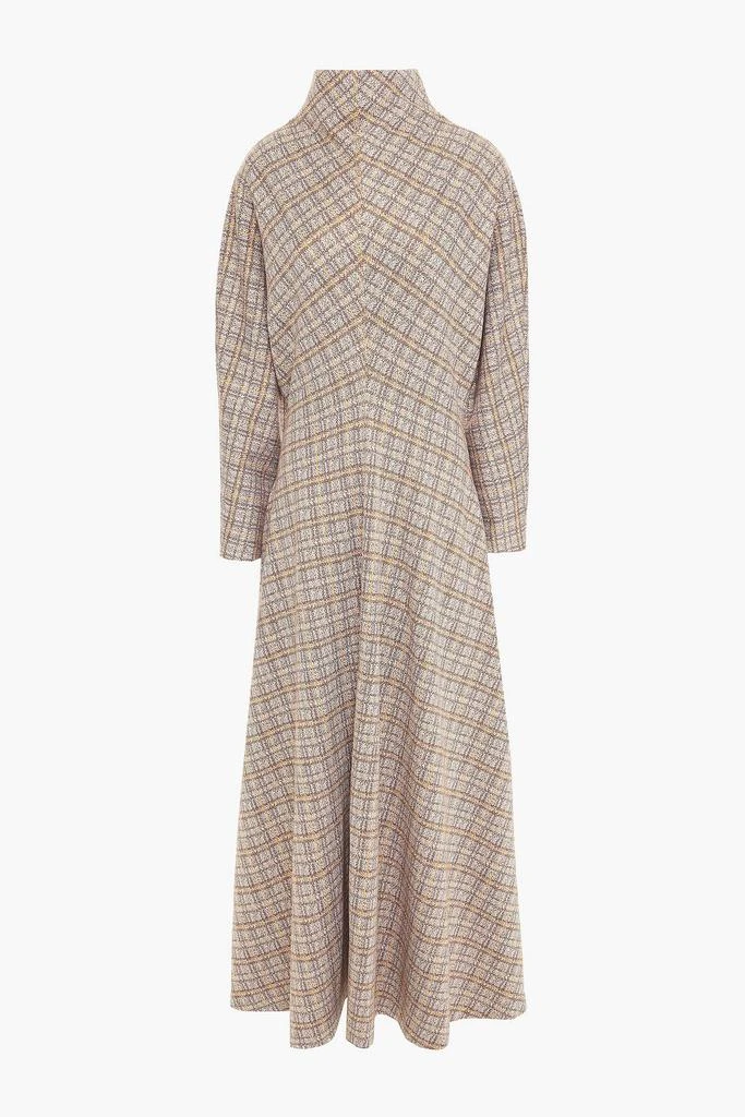 商品ROSETTA GETTY|Checked jacquard-knit maxi dress,价格¥2305,第3张图片详细描述