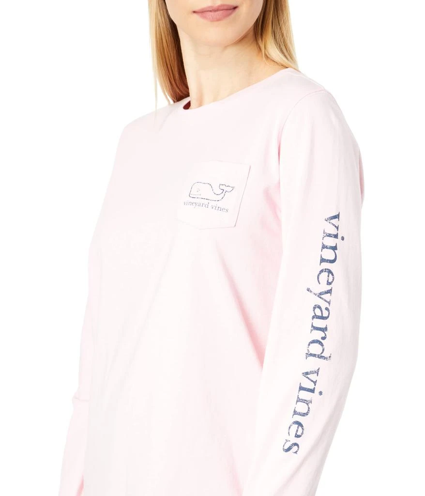 商品Vineyard Vines|Long-Sleeve Vintage Whale Tee,价格¥385,第3张图片详细描述