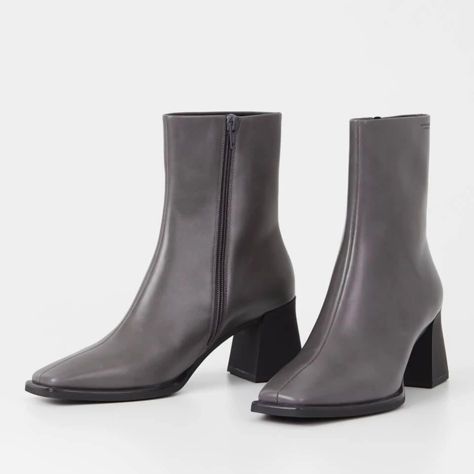 商品Vagabond|VAGABOND WOMEN'S HEDDA LEATHER HEELED BOOTS,价格¥678,第3张图片详细描述