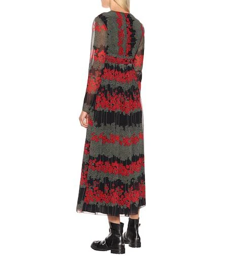 商品RED Valentino|REDValentino花卉褶裥中长连衣裙,价格¥6201,第3张图片详细描述