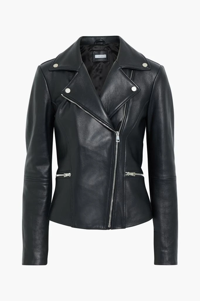 商品IRIS & INK|Genevieve leather biker jacket,价格¥1343,第1张图片