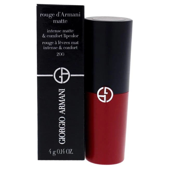 商品Giorgio Armani|Rouge D Armani Matte Lipstick - 200 Diva by Giorgio Armani for Women - 0.14 oz Lipstick,价格¥302,第1张图片