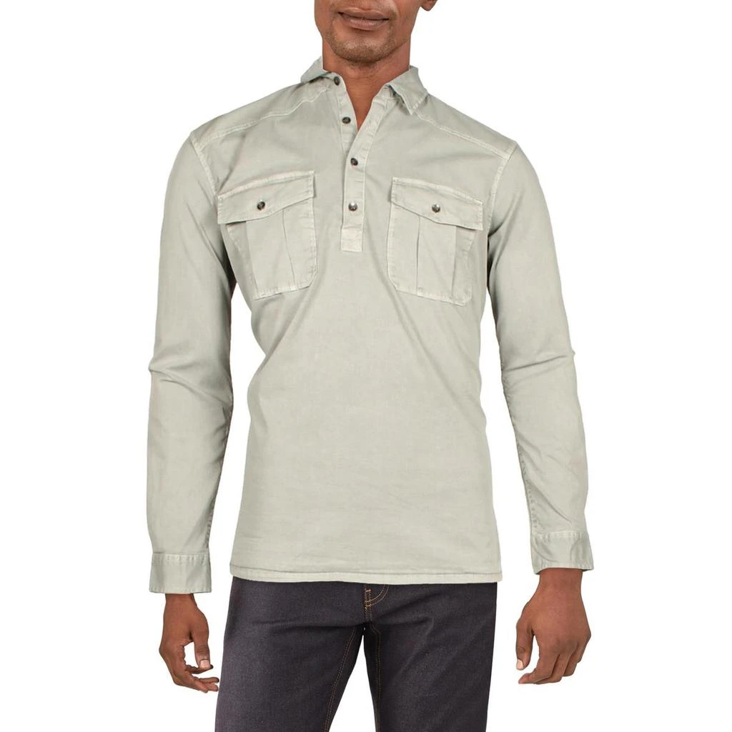 商品INC International|INC Mens Collared Regular Fit Button-Down Shirt,价格¥24,第3张图片详细描述