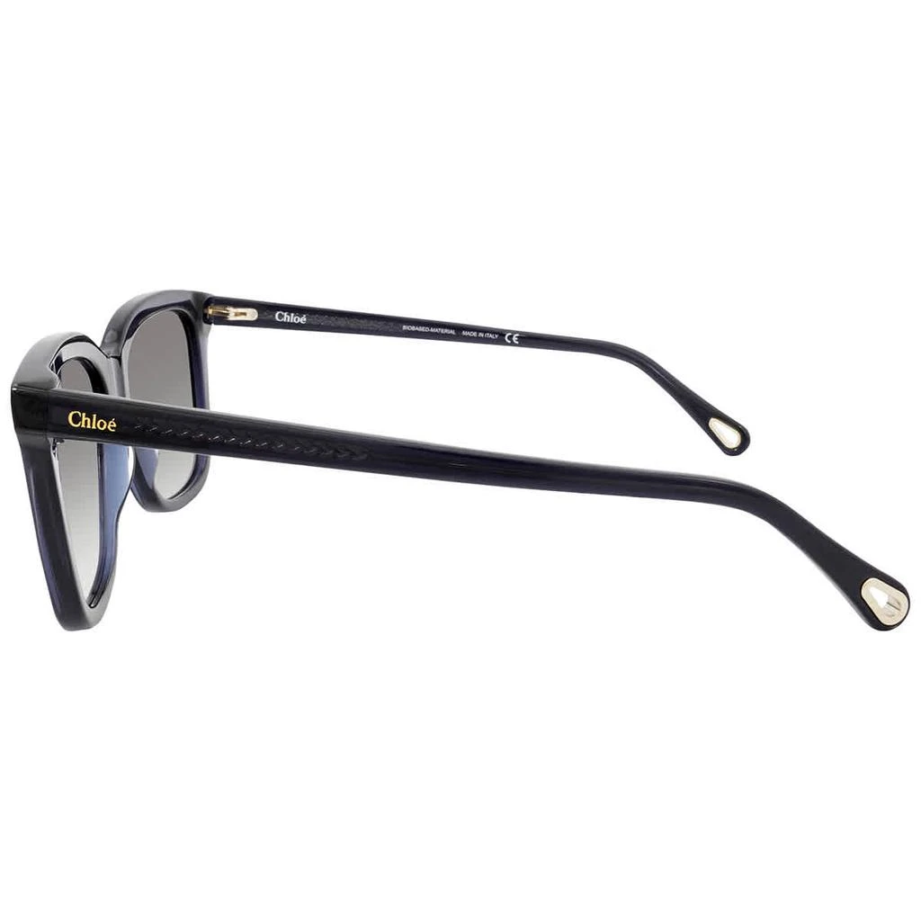 商品Chloé|Grey Rectangular Ladies Sunglasses CH0079S 003 56,价格¥1033,第3张图片详细描述
