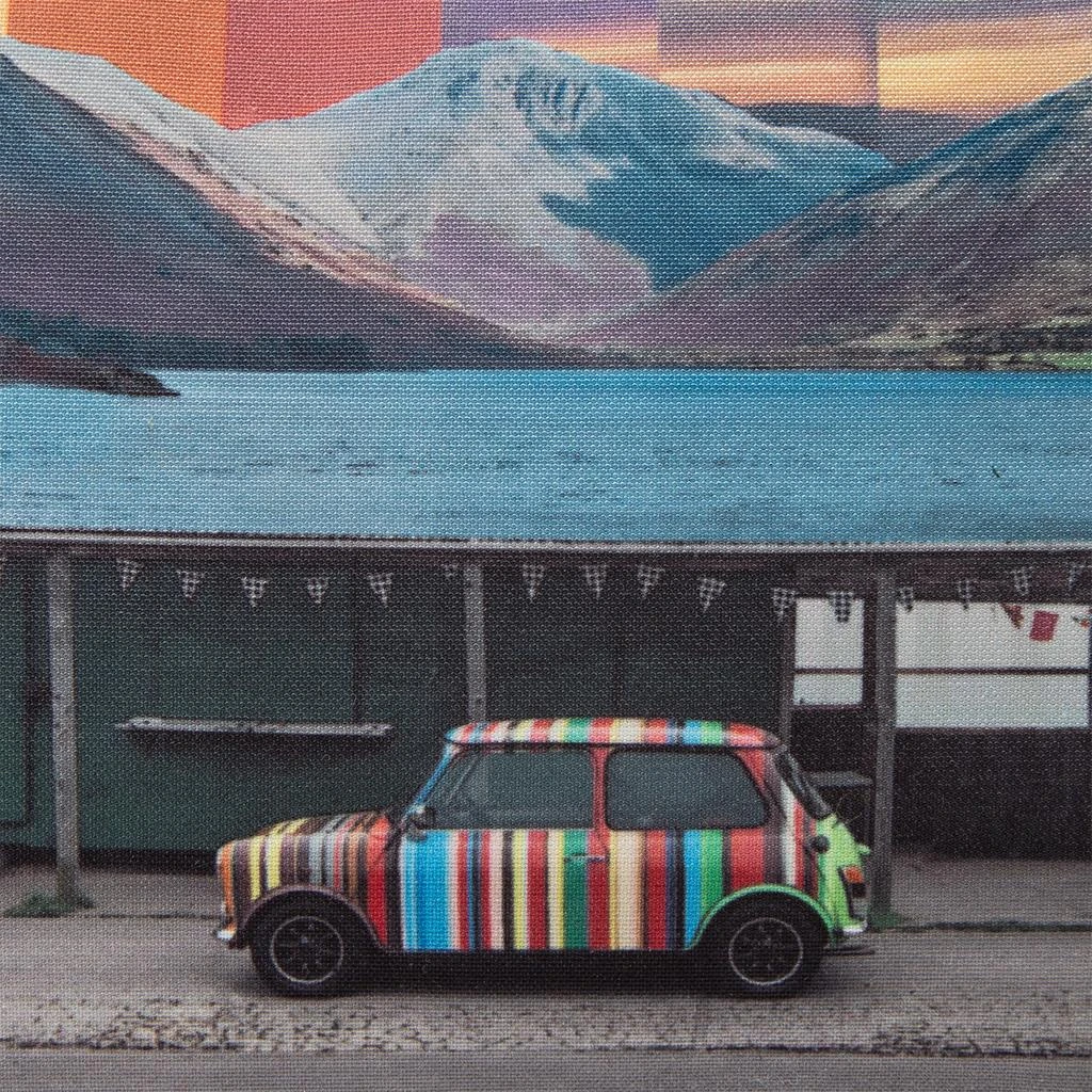 商品Paul Smith|Paul Smith Graphic Print Shell and Leather Wash Bag,价格¥1183,第4张图片详细描述