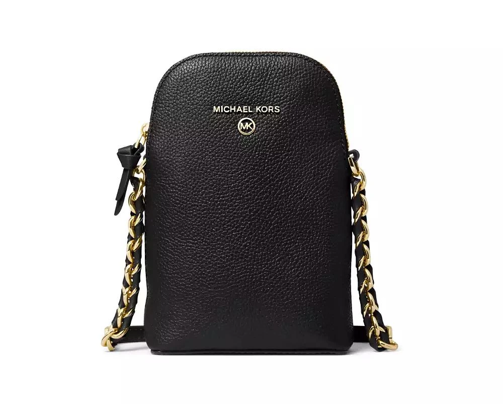 商品Michael Kors|Jet Set Charm North South Chain Leather Phone Crossbody,价格¥731,第1张图片