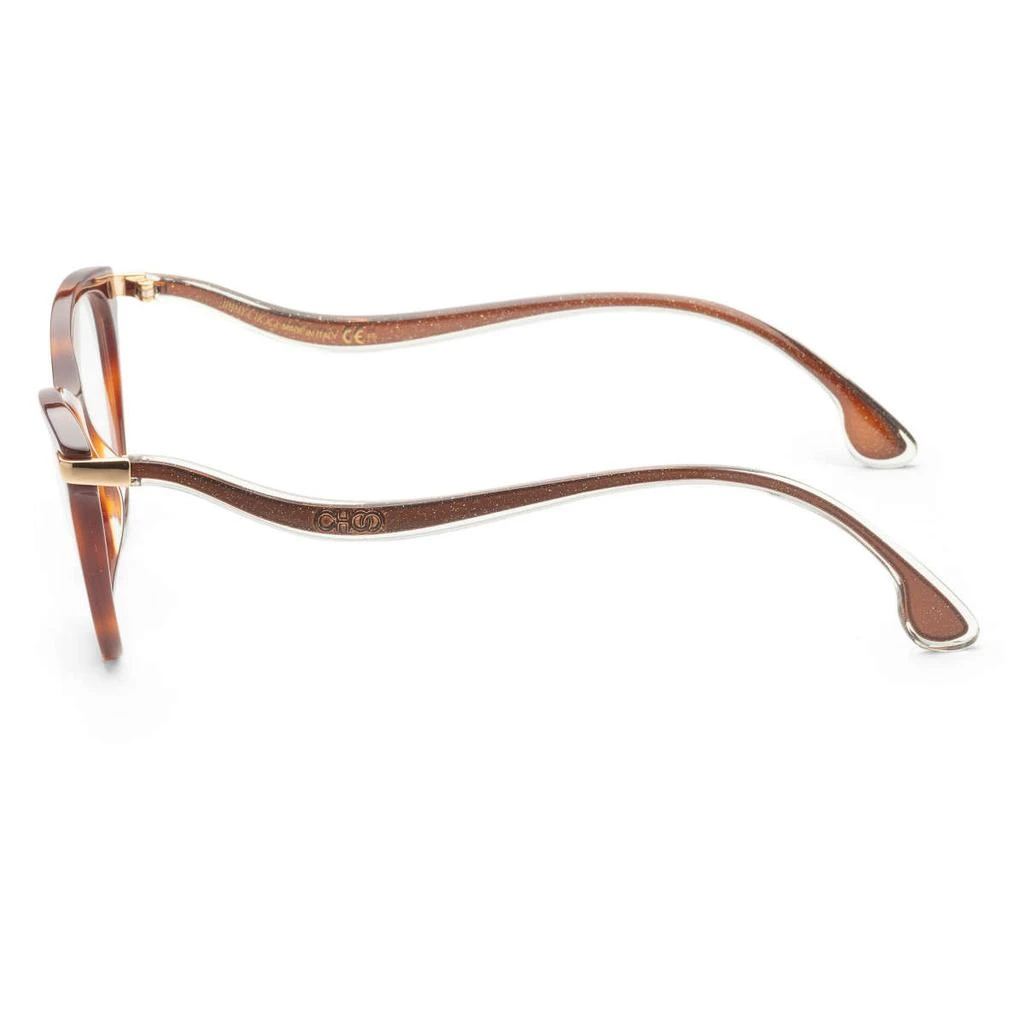 商品Jimmy Choo|Jimmy Choo 棕色 Cat-Eye 眼镜,价格¥370,第2张图片详细描述