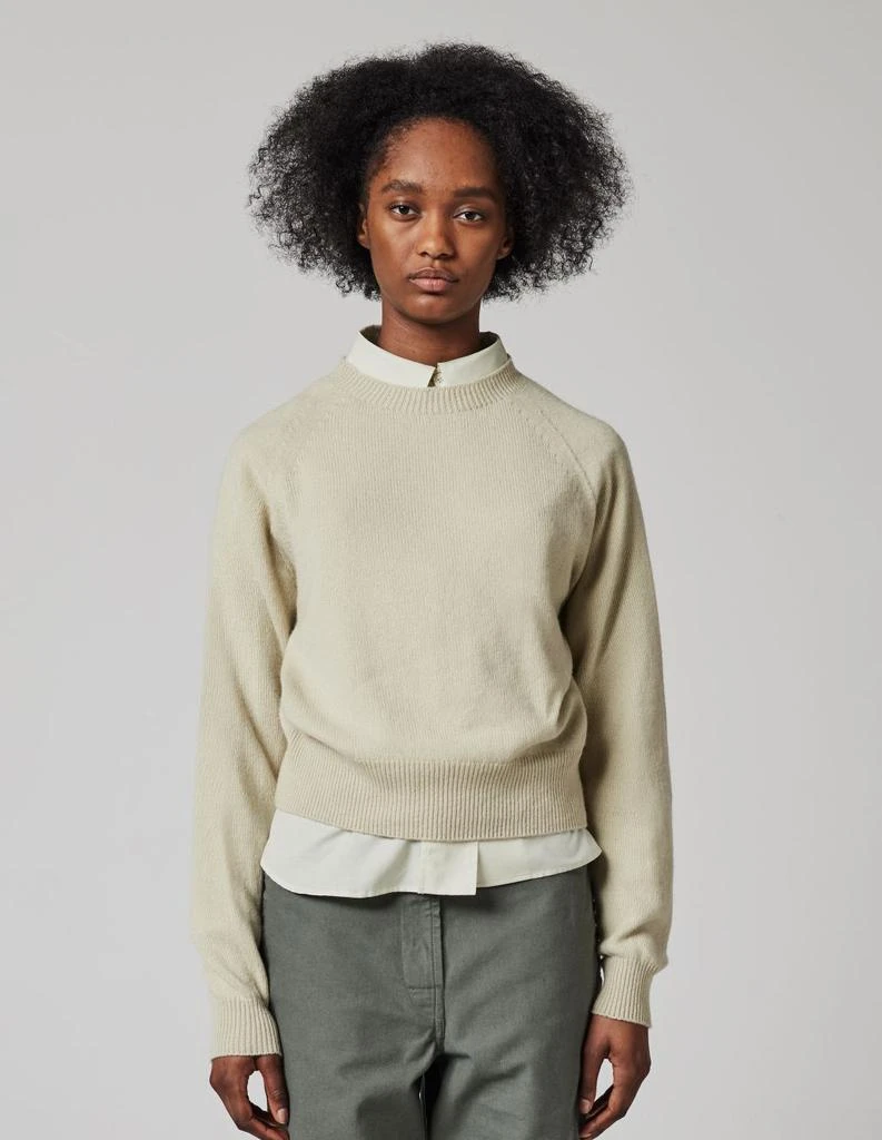 商品Margaret Howell|Margaret Howell Women Short Classic Crew Neck,价格¥1586,第3张图片详细描述
