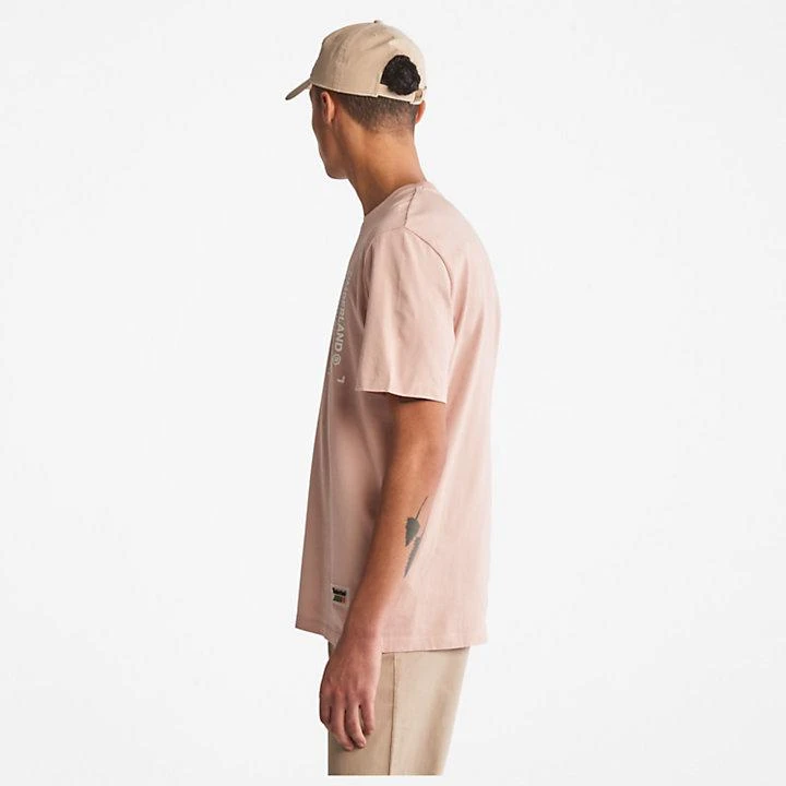 商品Timberland|Progressive Utility Graphic T-Shirt for Men in Pink,价格¥194,第4张图片详细描述