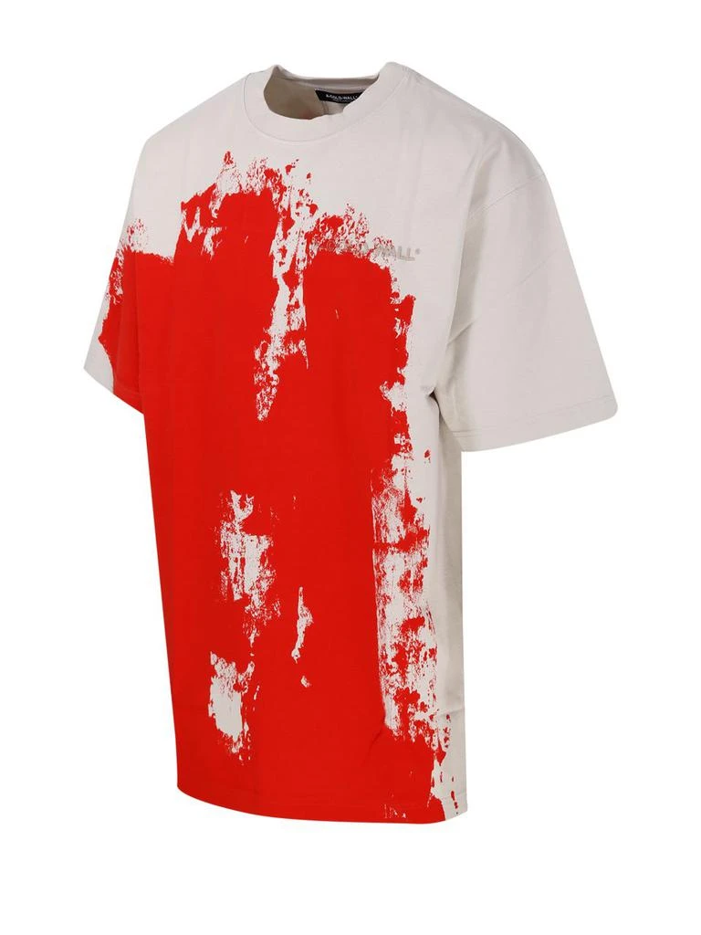 商品A-COLD-WALL*|A-Cold-Wall* Paint-Effect Crewneck T-Shirt,价格¥798,第3张图片详细描述