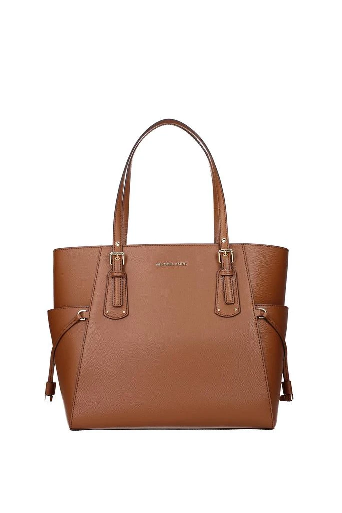 商品Michael Kors|Shoulder bags voyager ew Leather Brown Luggage,价格¥1612,第1张图片