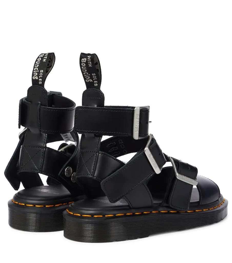 商品Rick Owens|x Doc Marten Gryphon leather sandals,价格¥1476,第3张图片详细描述