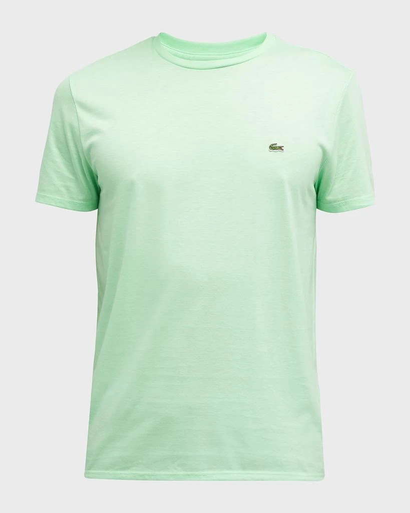 商品Lacoste|Men's Pima Crew T-Shirt,价格¥464,第2张图片详细描述