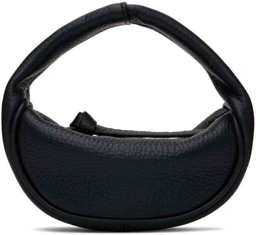 Black Micro Cush Top Handle Bag商品第1张图片规格展示