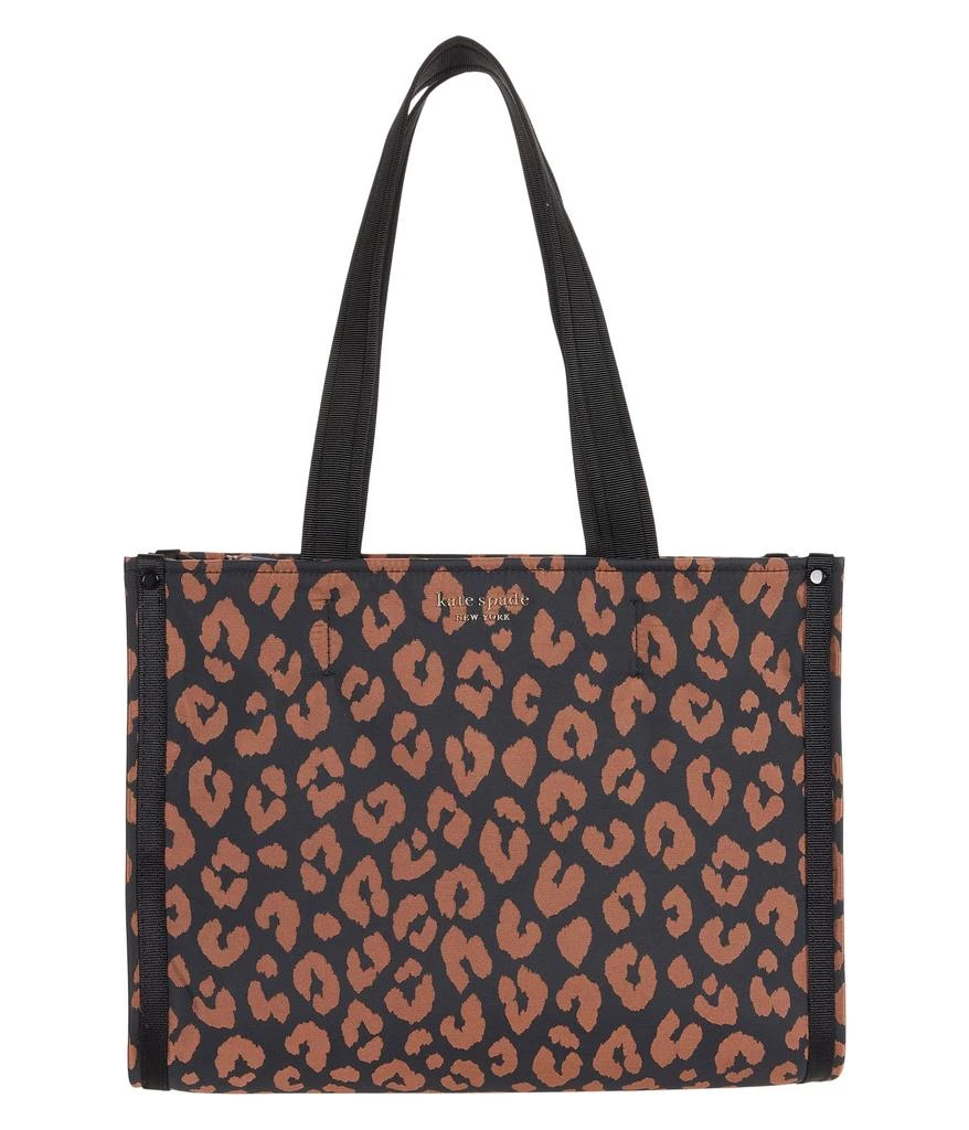 商品Kate Spade|Sam Leopard Medium Tote,价格¥868,第1张图片